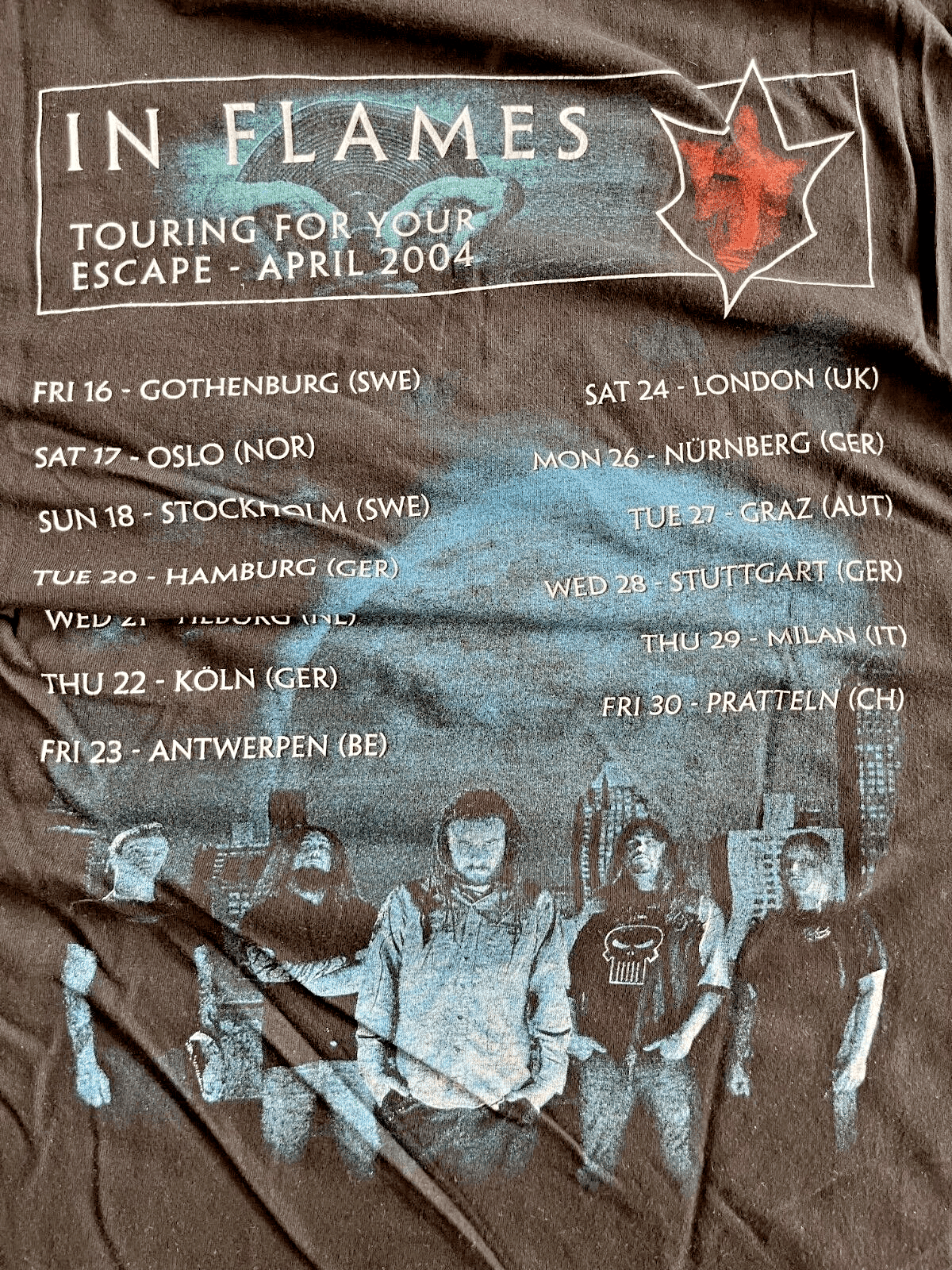 Touring For Your Escape April 2004 - image 3