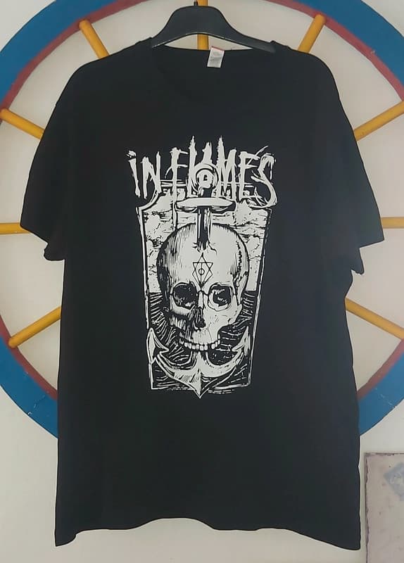Anchor Skull White