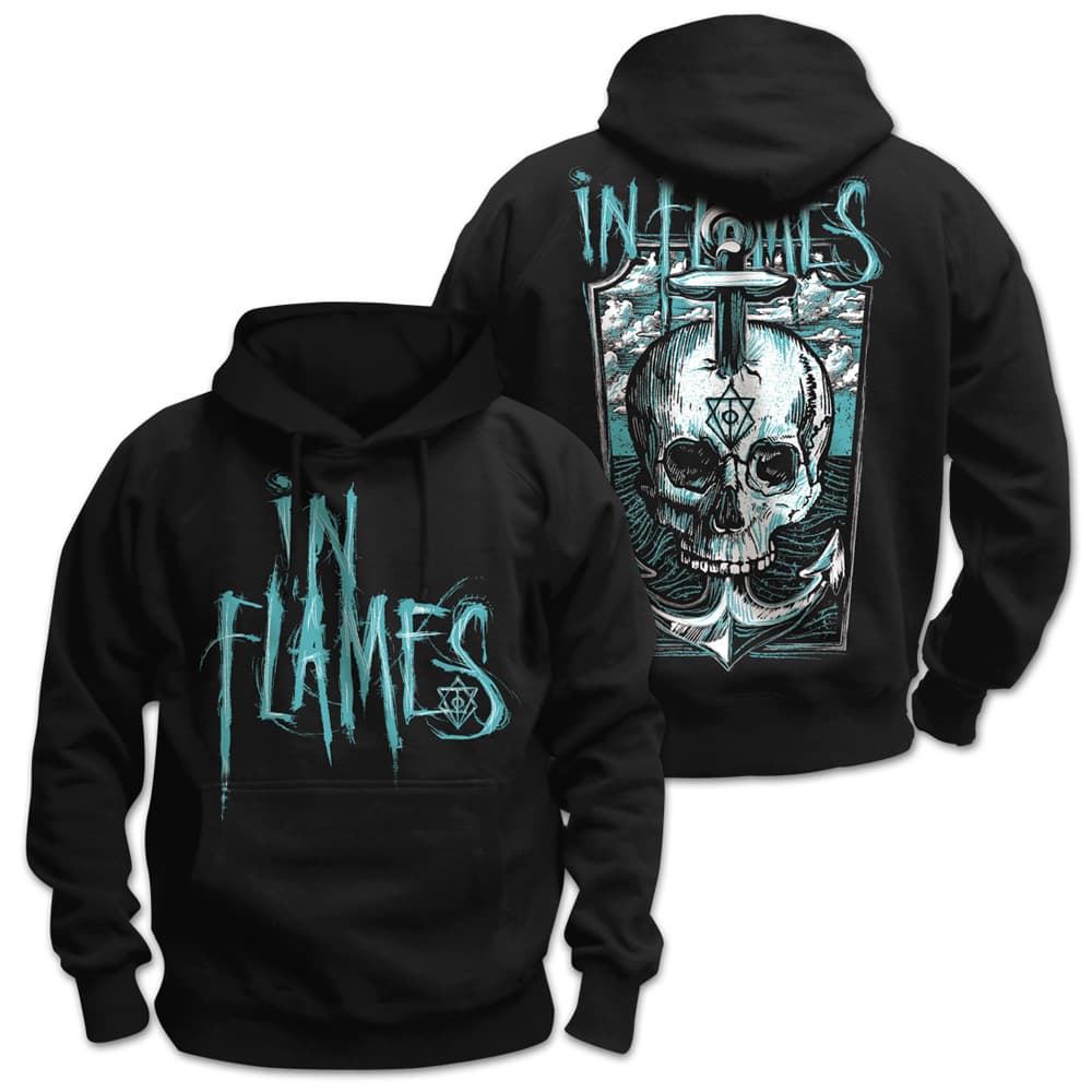 Anchor Skull Blue