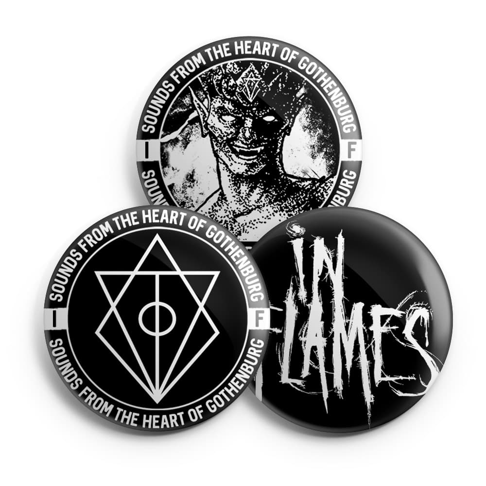 3 Piece Button Set