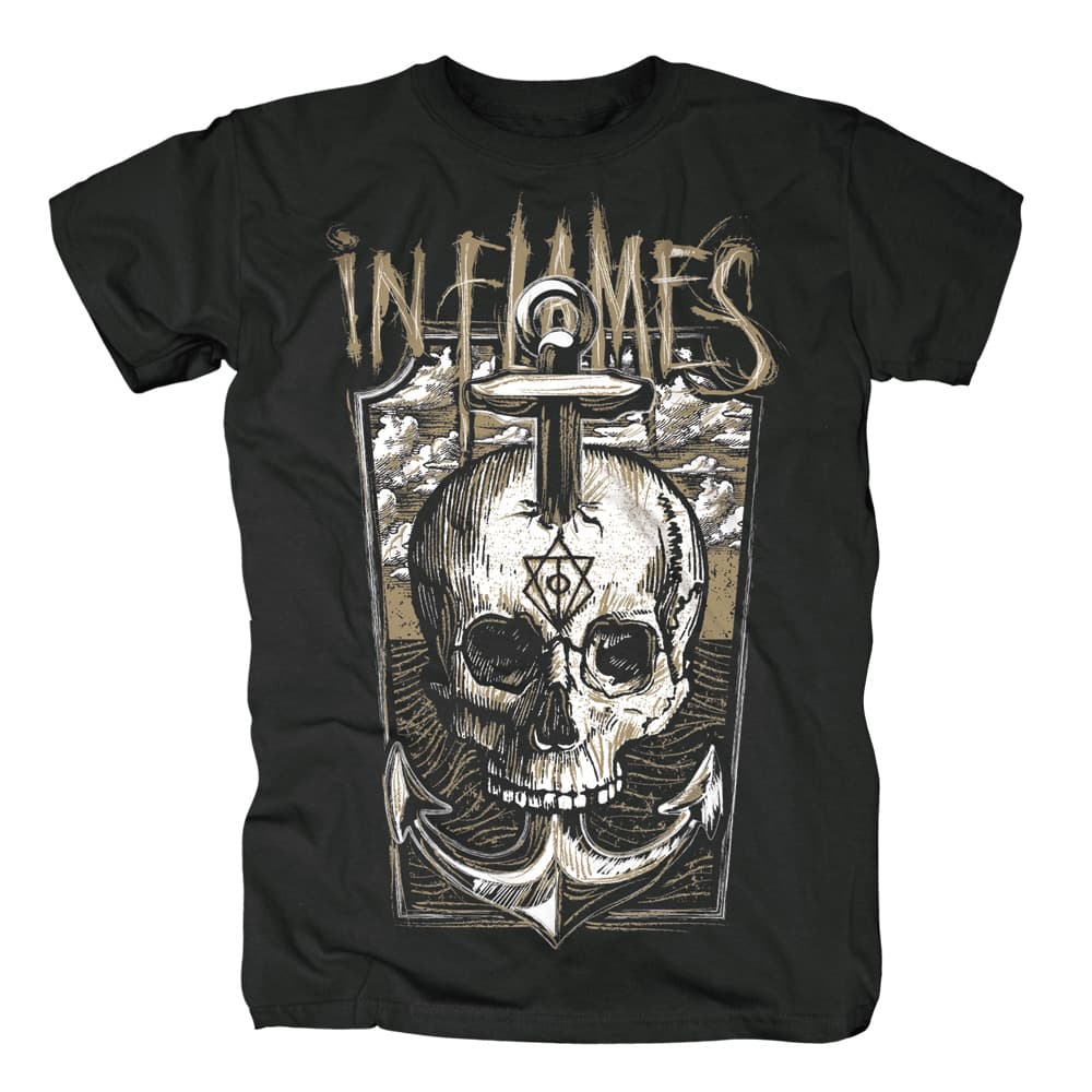 Anchor Skull Sepia