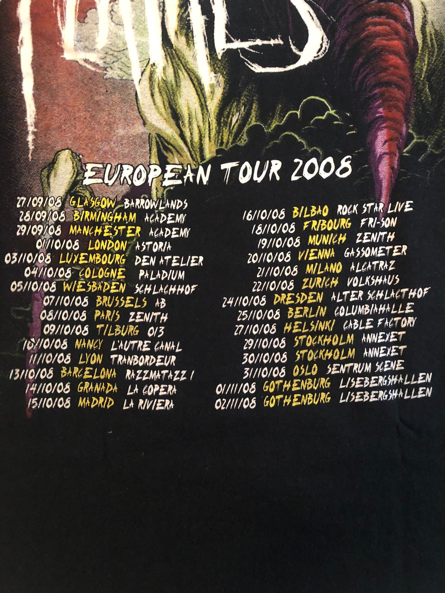 European Tour 2008 - image 3