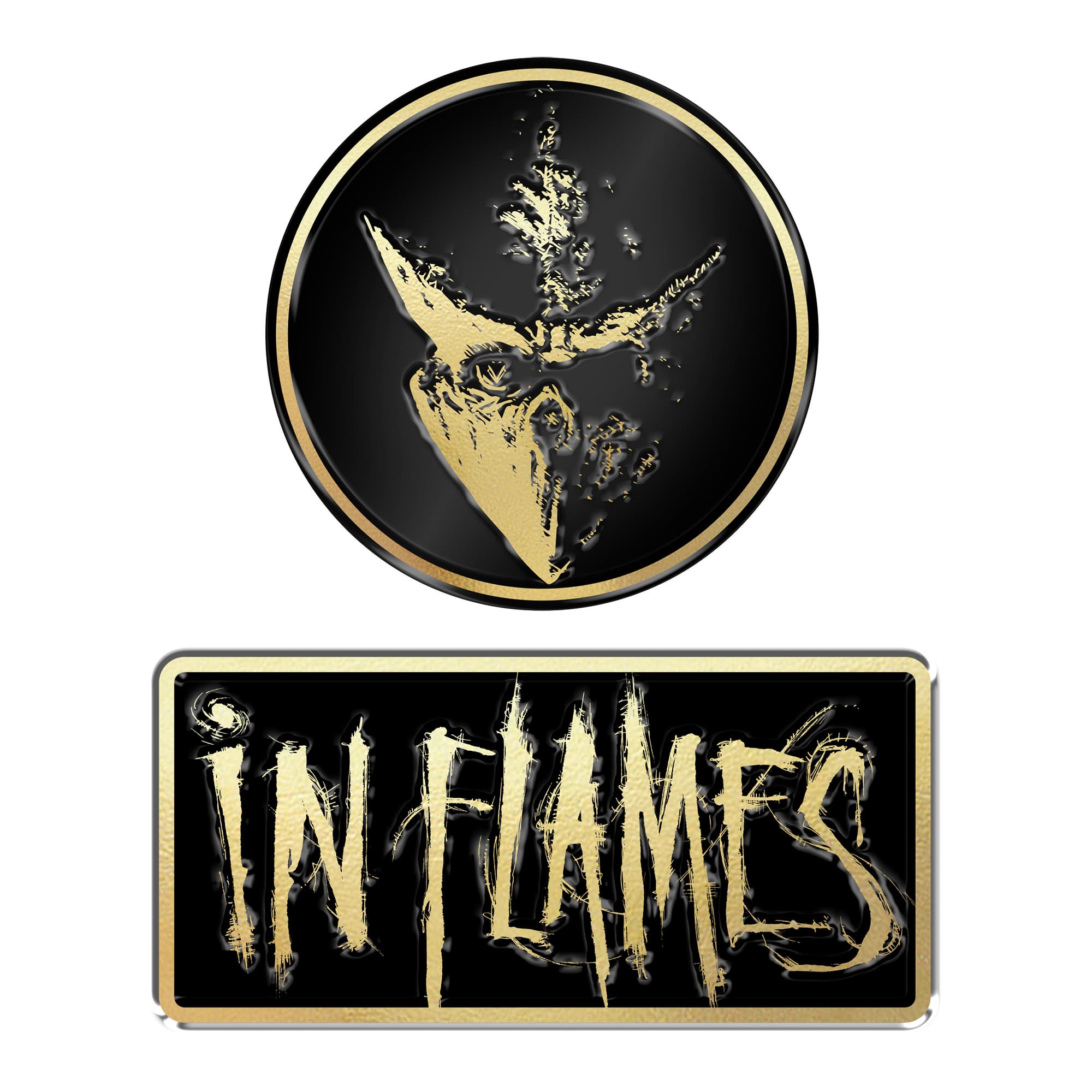 Logo and Mask Pin