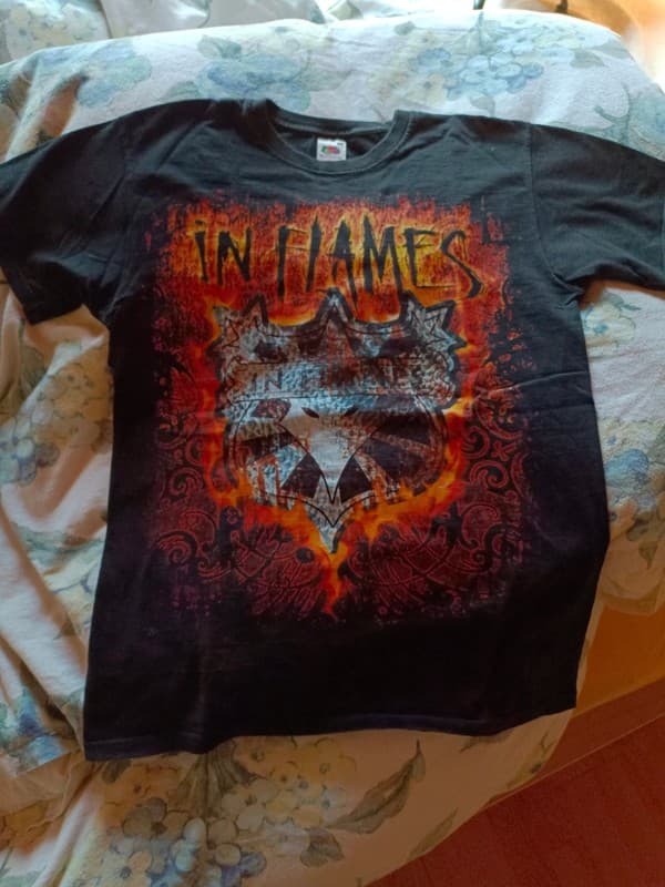 Burning logo